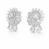 aurora bloom diamond stud earringss