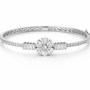 floral sparkle crystal bracelet