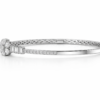 floral sparkle crystal bracelet