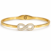 infinity spark gold bracelet
