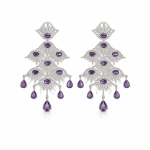 pastel cascade royale earrings