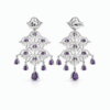 pastel cascade royale earrings