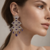 pastel cascade royale earrings