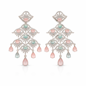 pastel cascade royale earrings