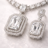 crystal royale pendant necklace set