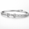 eternal hearts diamond bangle