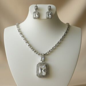 Crystal Royale Pendant Necklace Set