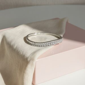 Éclat Line Crystal Bracelet