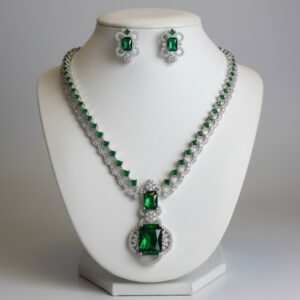 Emerald Grace Necklace Set