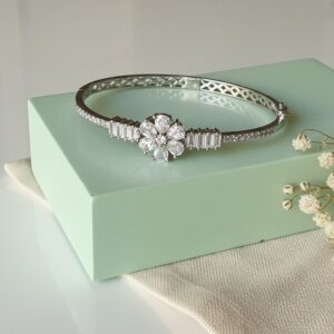 Floral Sparkle Crystal Bracelet