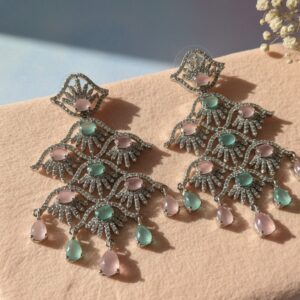 Pastel Cascade Royale Earrings