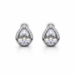 Élan teardrop stud earrings