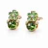 Émera floral stud earrings