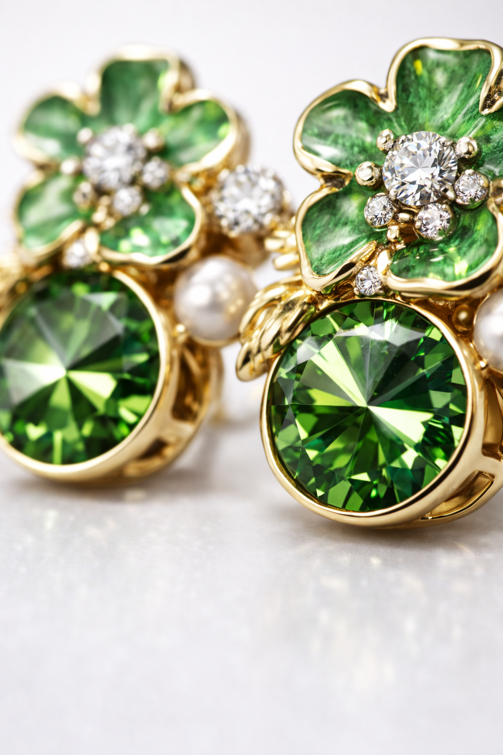 Émera floral stud earrings Émera floral stud earrings