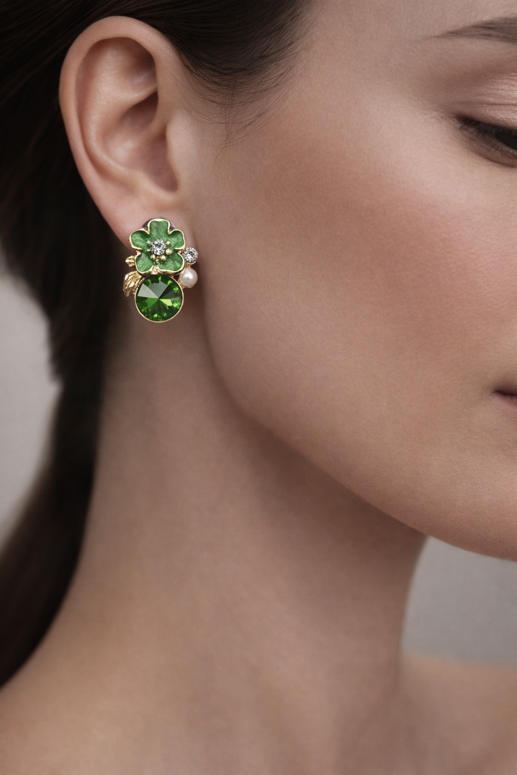 Émera floral stud earrings Émera floral stud earrings