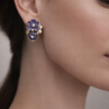 violette bloom stud earrings