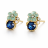fleur nocturne drop earrings