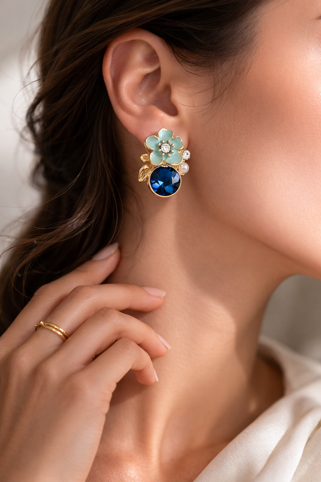 fleur nocturne drop earrings fleur nocturne drop earrings