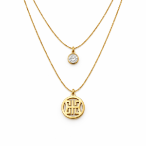 aurelle layered pendant necklace
