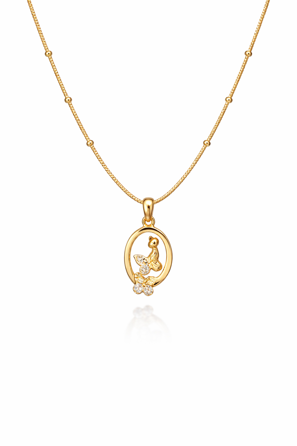 jardin Élégance pendant necklace
