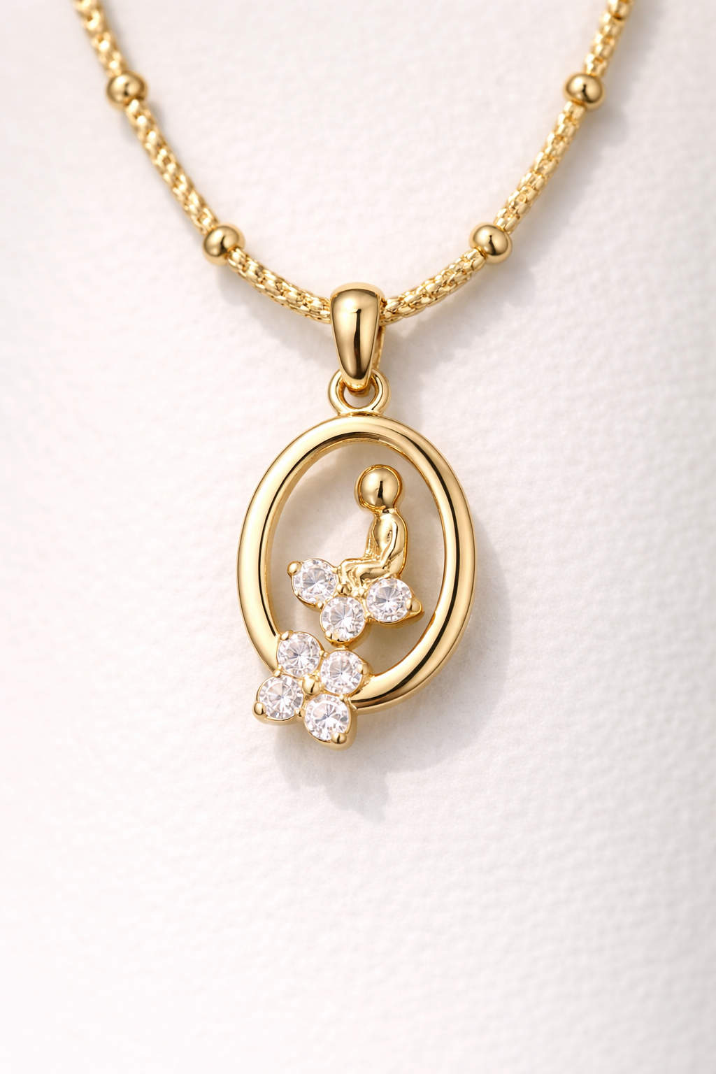 jardin Élégance pendant necklace