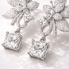 lumière papillon drop earrings