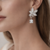 lumière papillon drop earrings