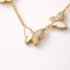 papillon lumière station necklace