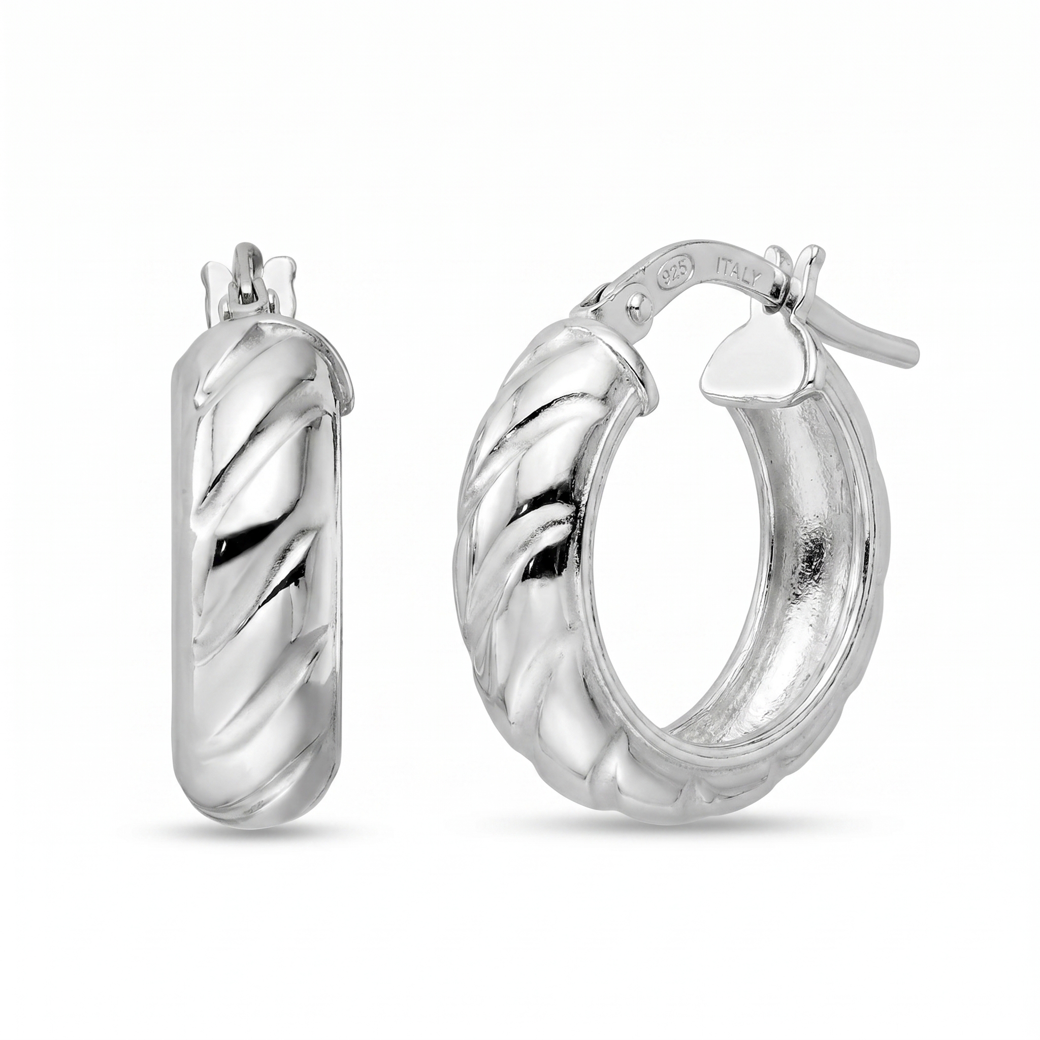 intertwined triple band diamond ring