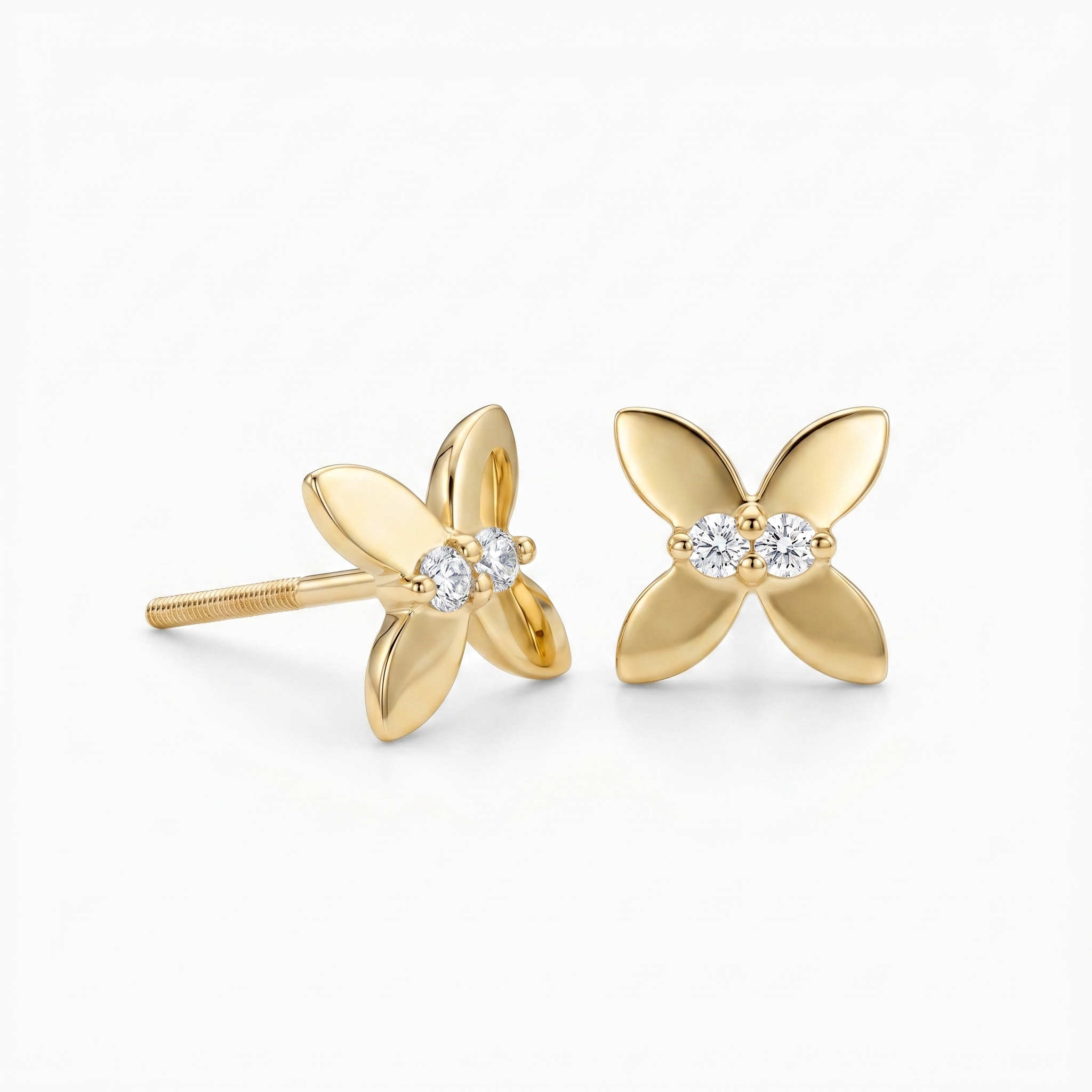 intertwined triple band diamond ring