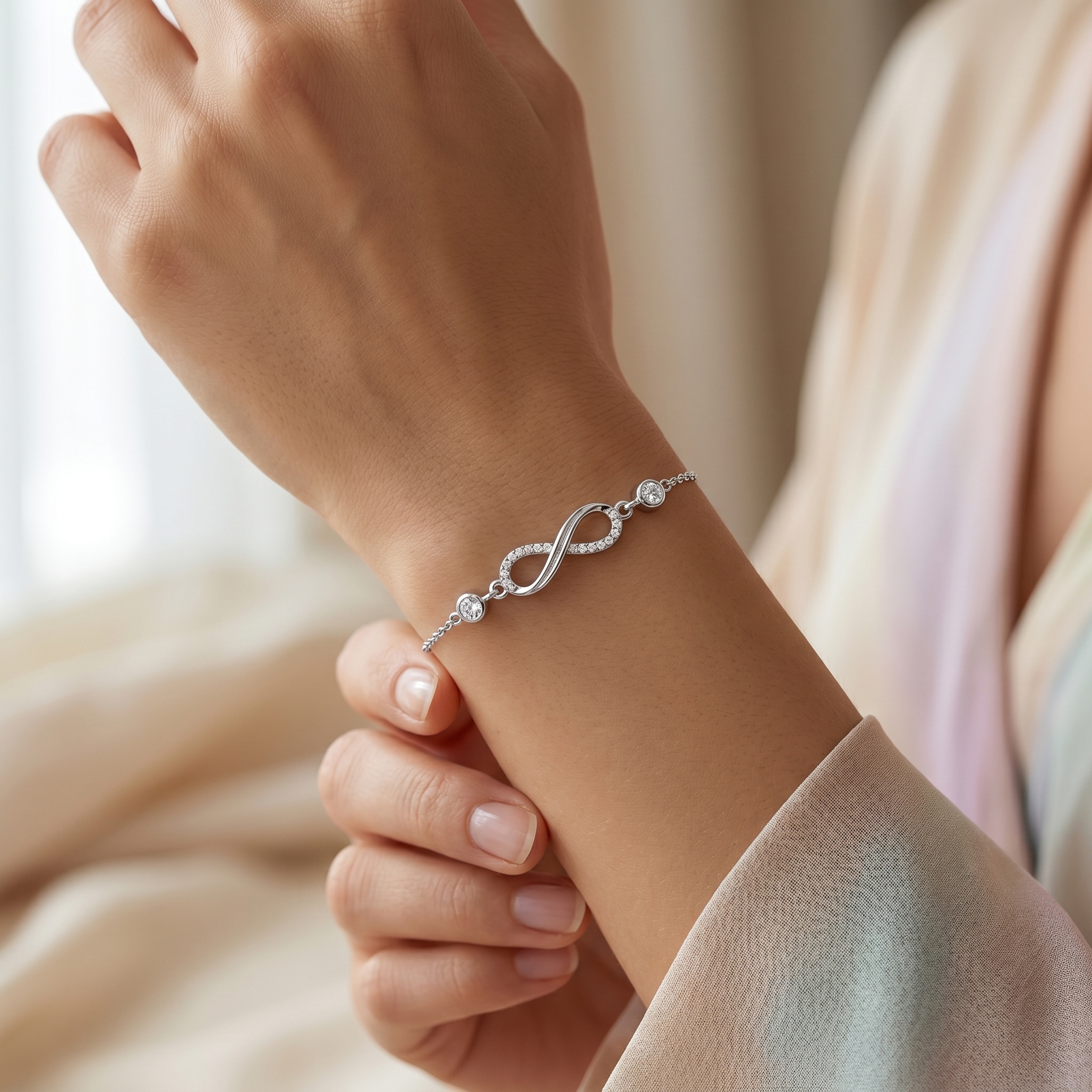 intertwined triple band diamond ring