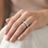 intertwined triple band diamond ring intertwined triple band diamond ring