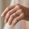 intertwined triple band diamond ring intertwined triple band diamond ring