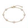 intertwined triple band diamond ring