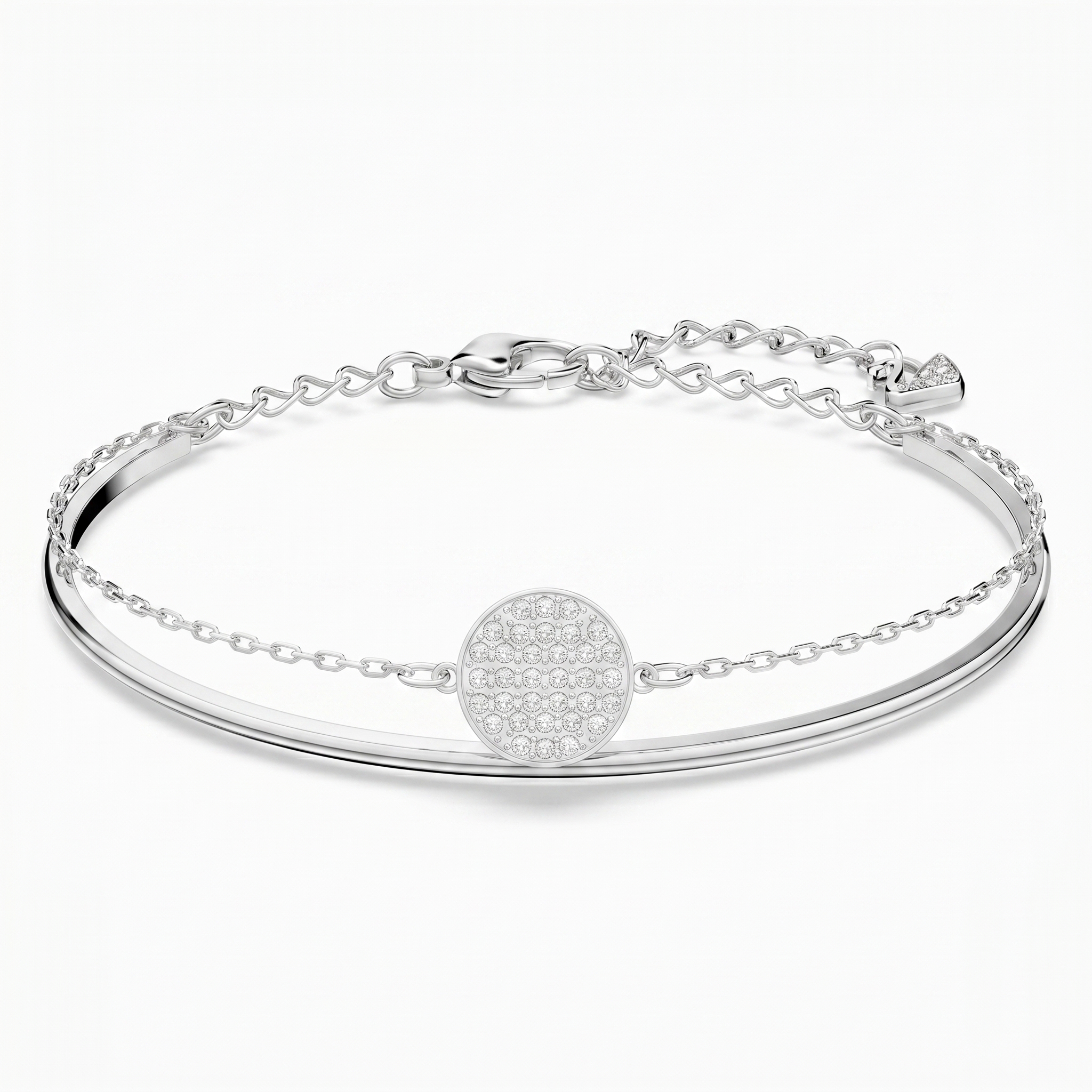 intertwined triple band diamond ring