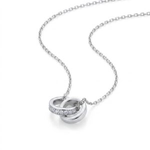 intertwined triple band diamond ring