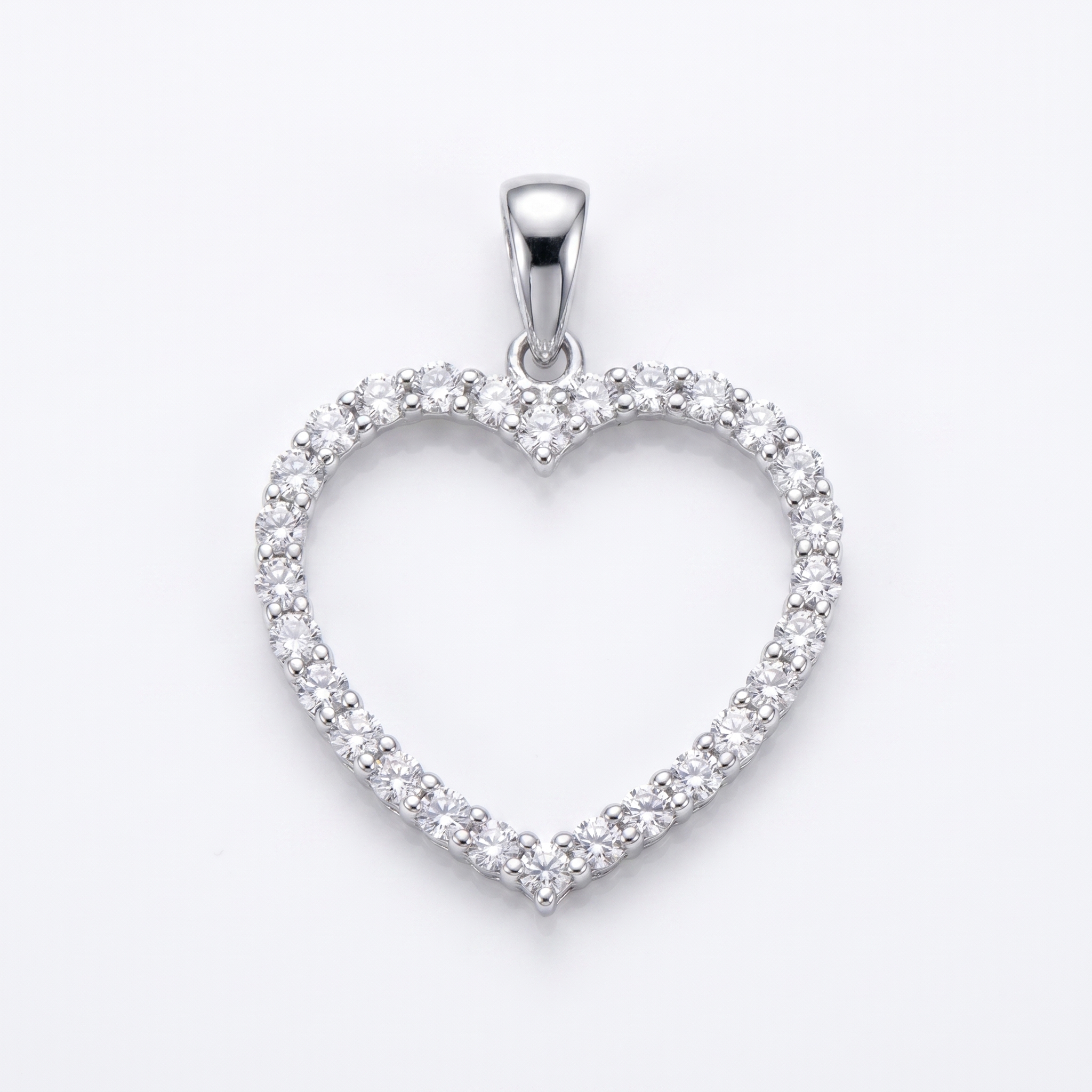 intertwined triple band diamond ring