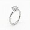 intertwined triple band diamond ring