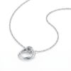intertwined triple band diamond ring