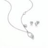 intertwined triple band diamond ring