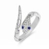 intertwined triple band diamond ring intertwined triple band diamond ring