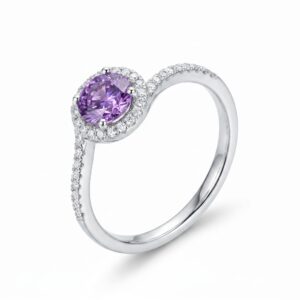 intertwined triple band diamond ring