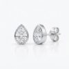 intertwined triple band diamond ring