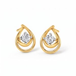 intertwined triple band diamond ring