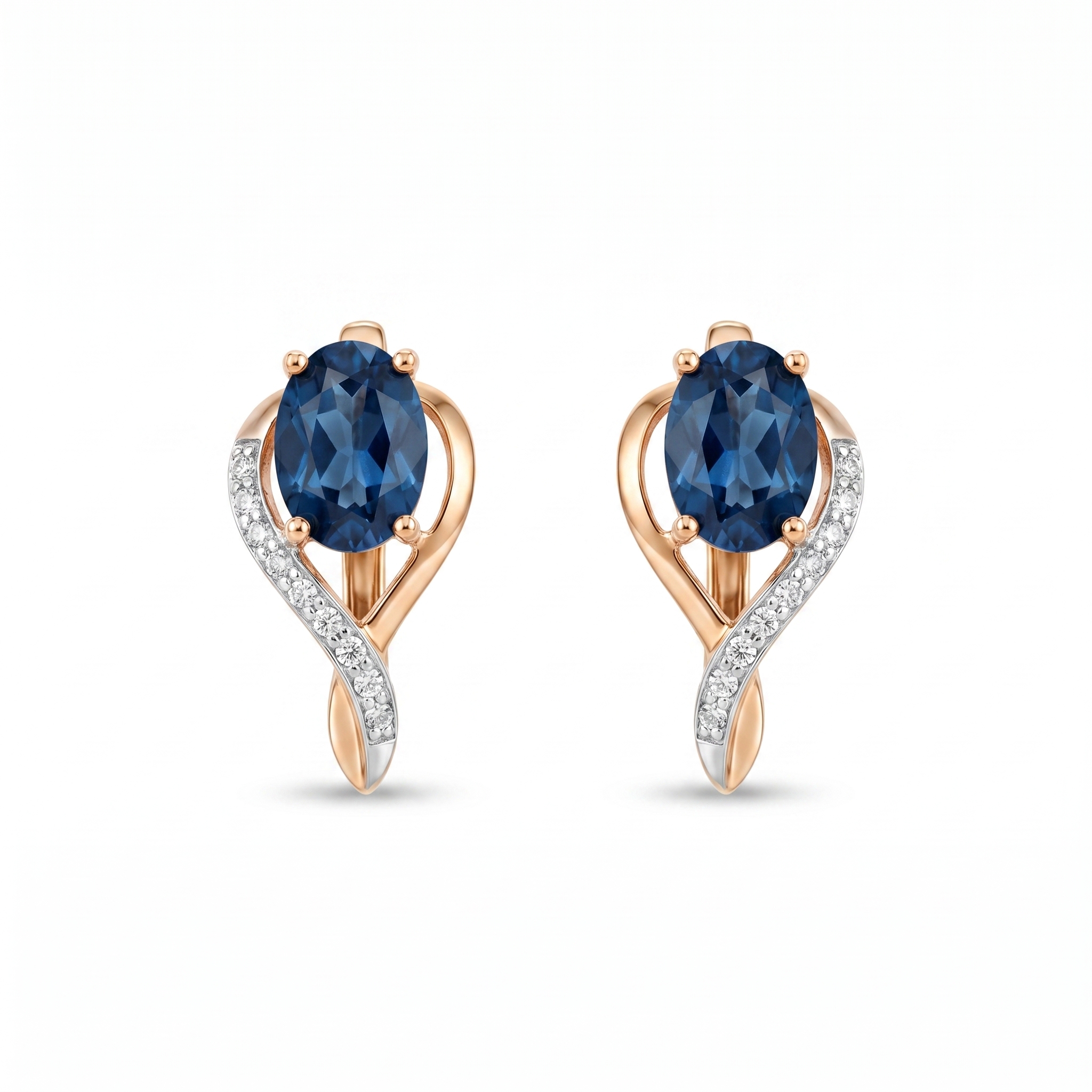 intertwined triple band diamond ring