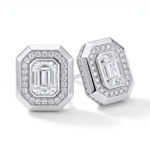 intertwined triple band diamond ring