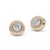 intertwined triple band diamond ring