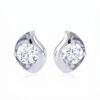 intertwined triple band diamond ring