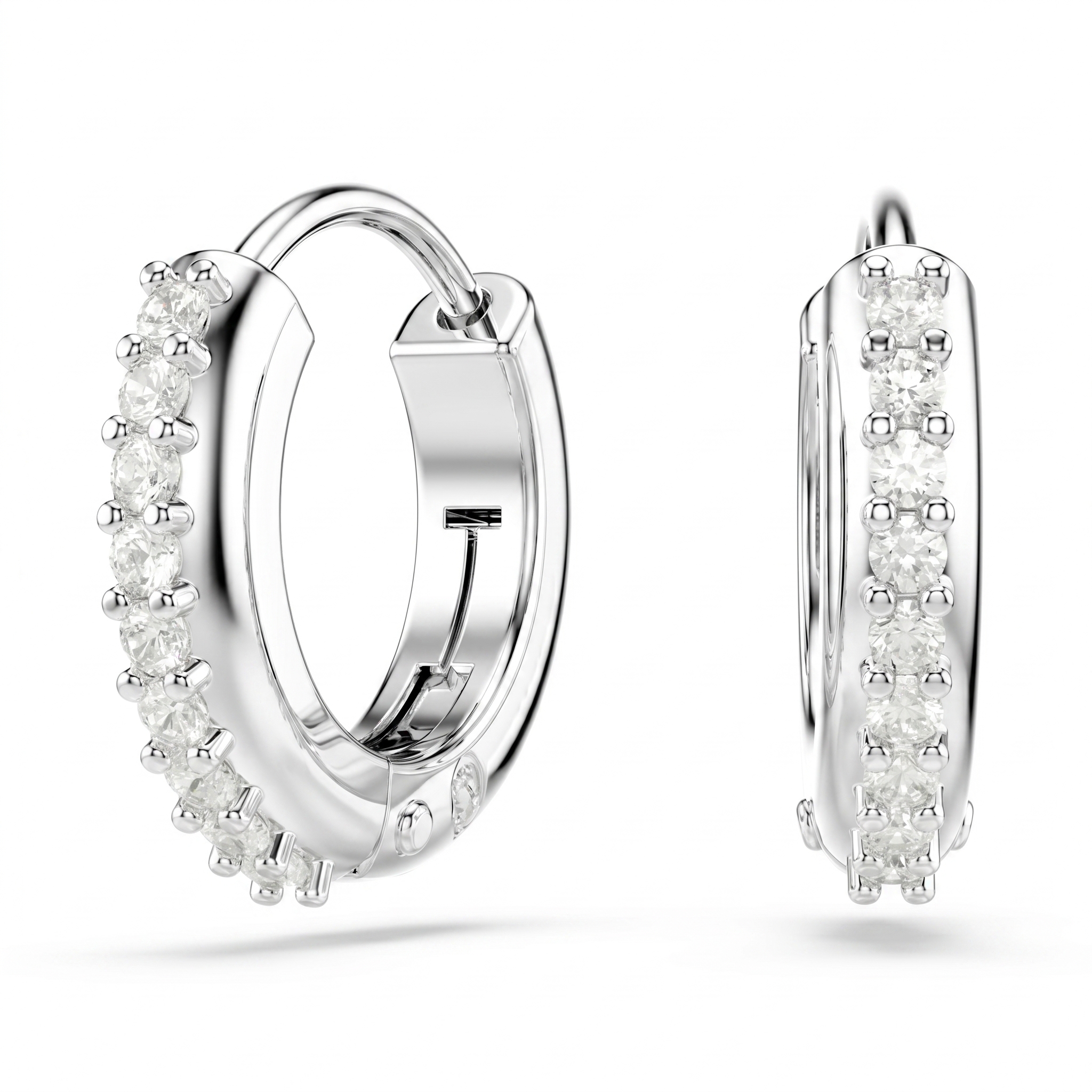 intertwined triple band diamond ring