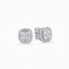 intertwined triple band diamond ring